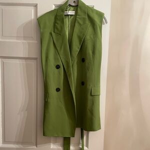 Zara Olive Green sleeveless vest